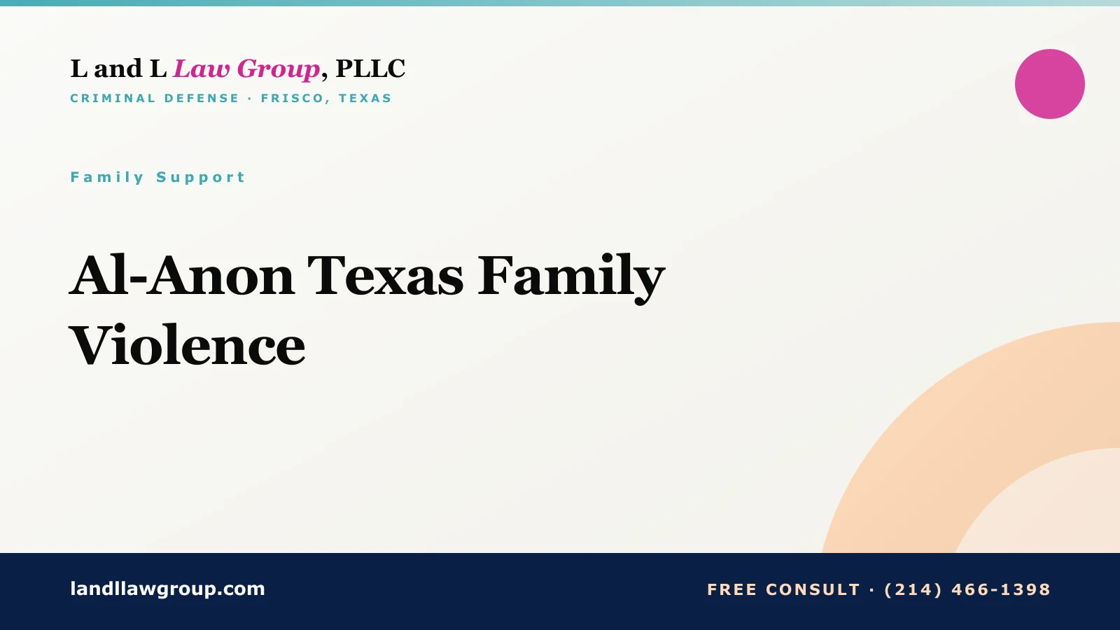 Al-Anon Texas Family Violence