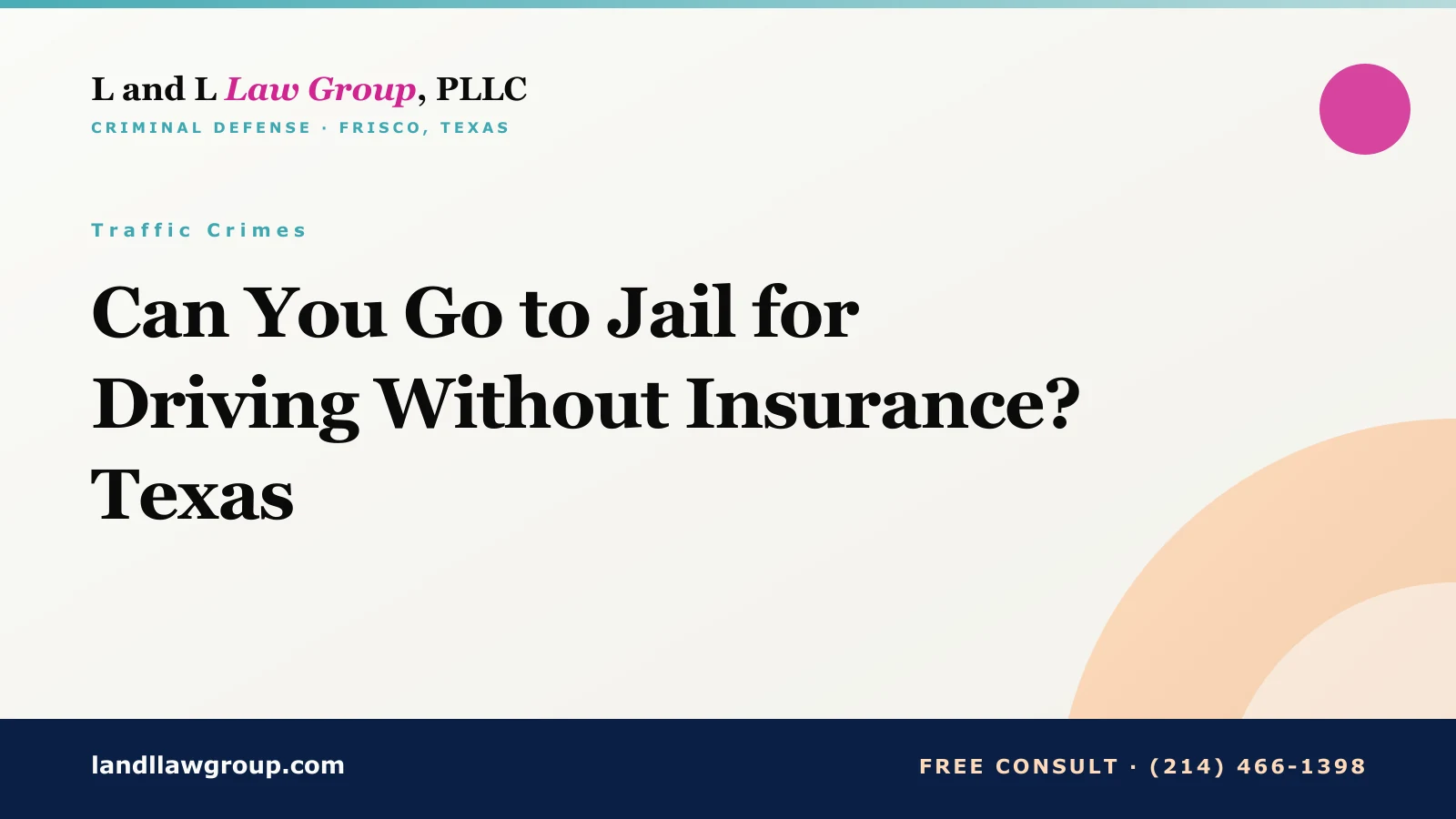 Can You Go to Jail for Driving Without Insurance? Texas