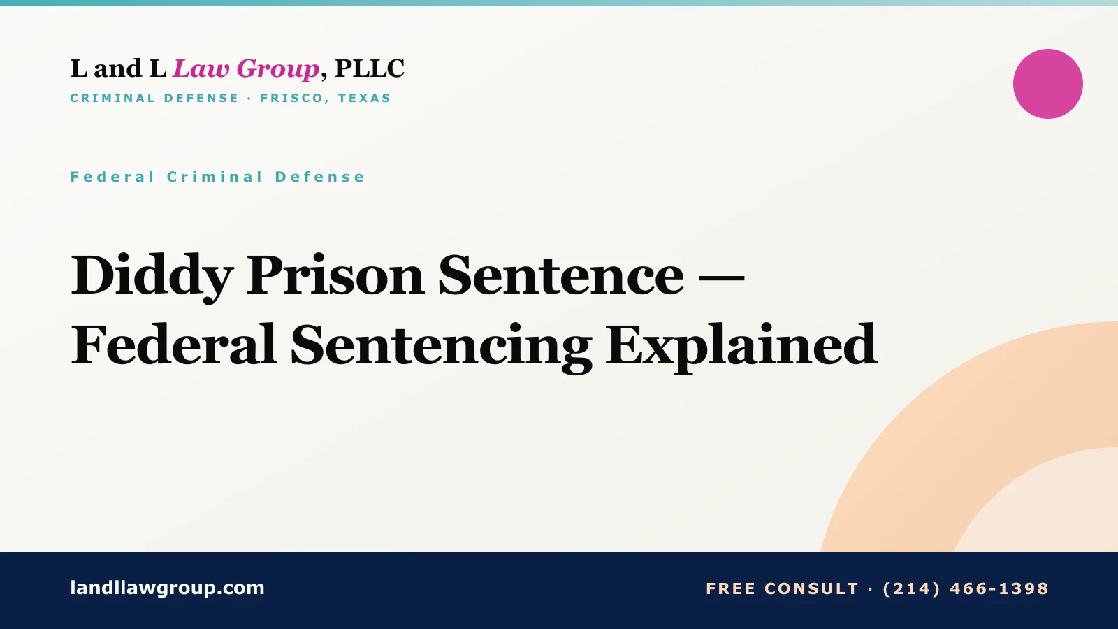Diddy Prison Sentence — Federal Sentencing Explained