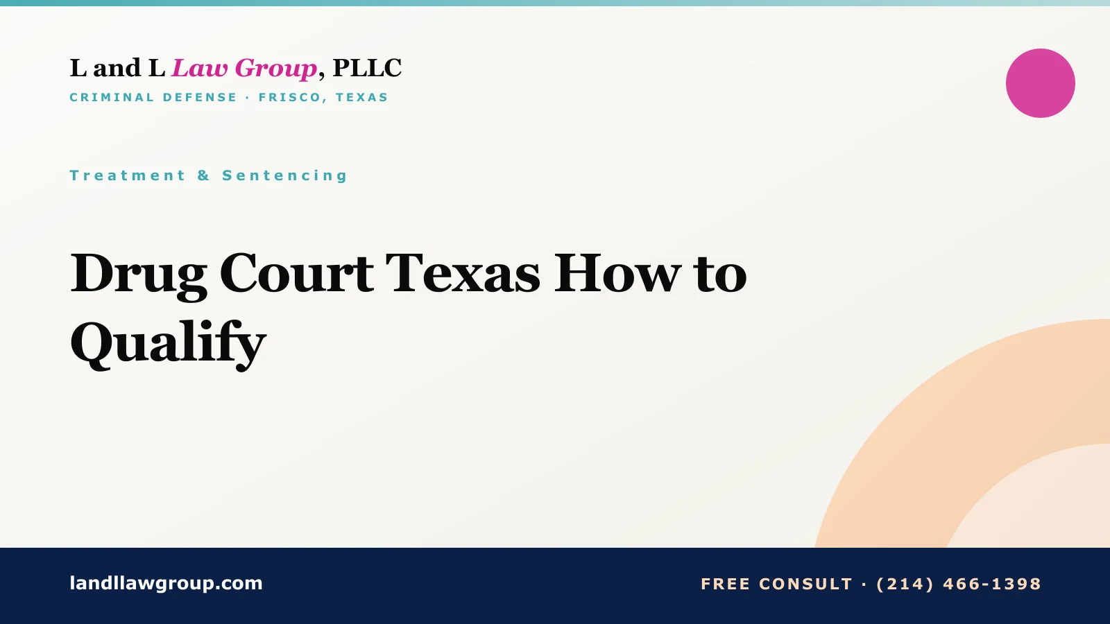 Drug Court Texas How to Qualify