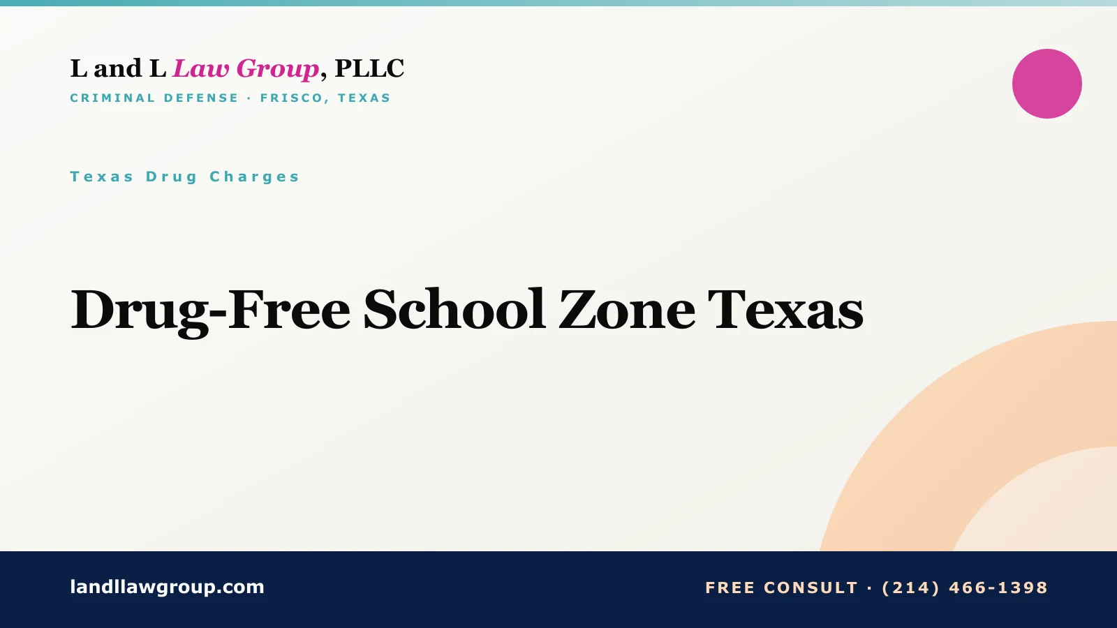Drug-Free School Zone Texas