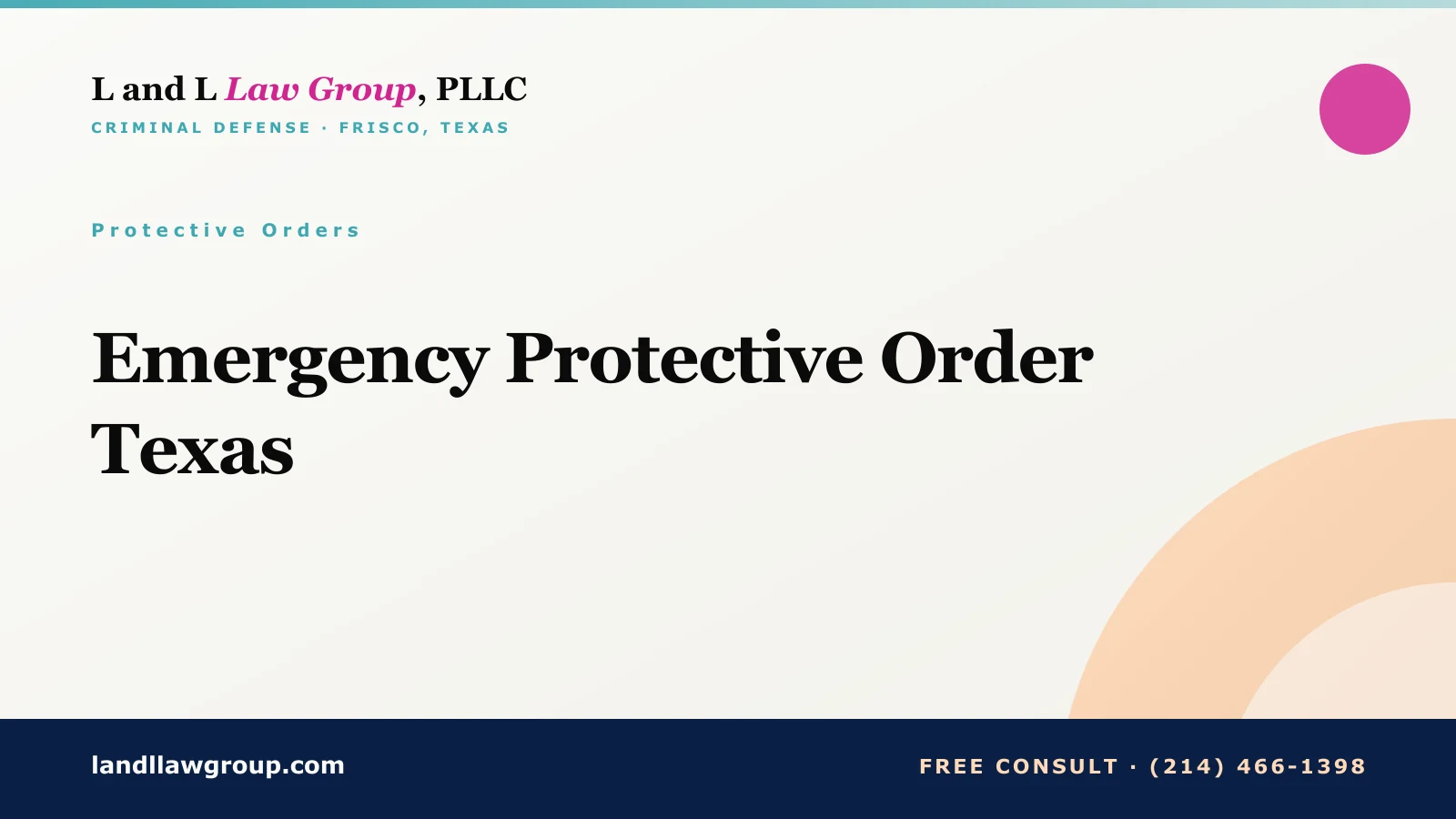 Emergency Protective Order Texas