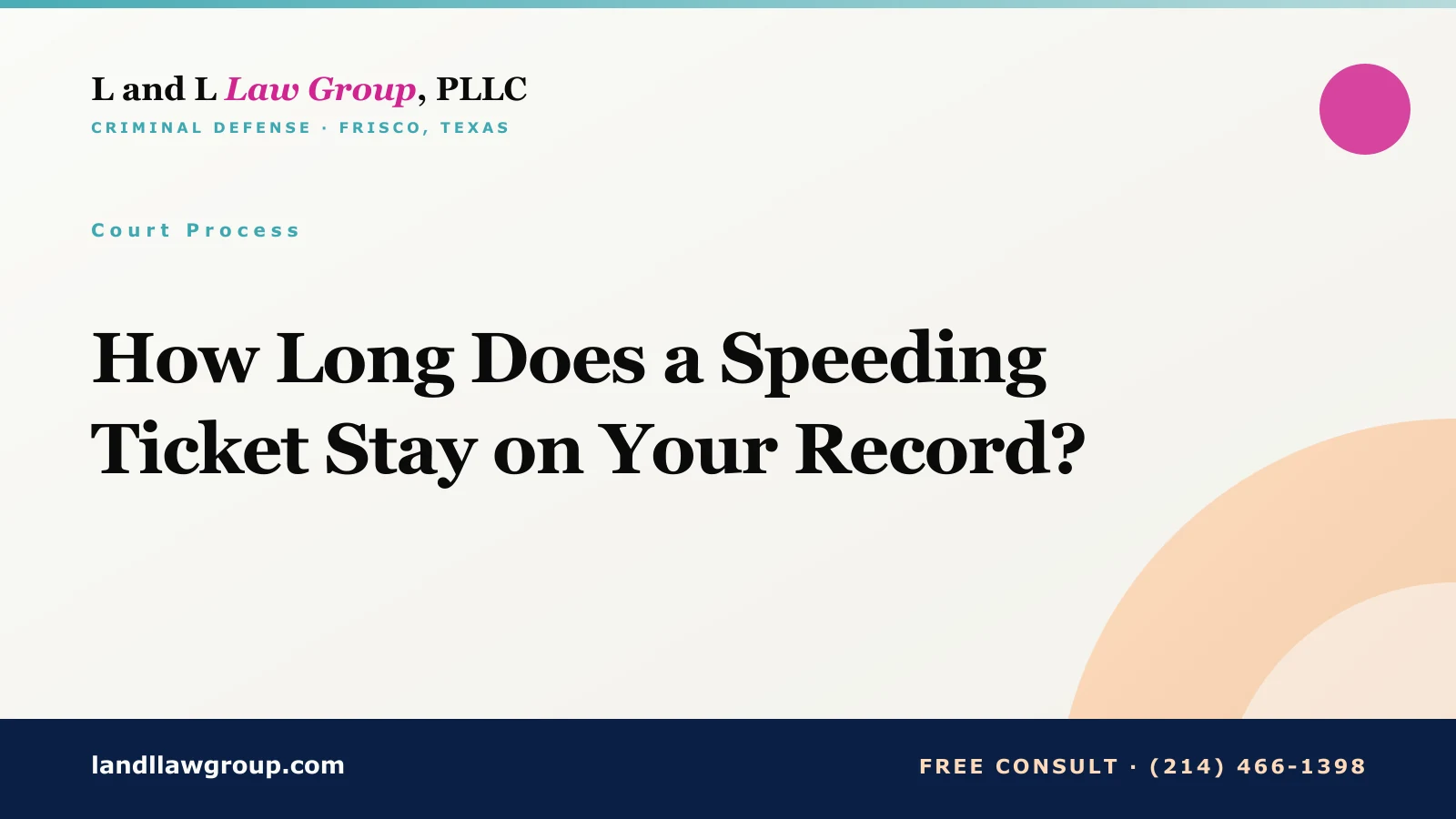How Long Does a Speeding Ticket Stay on Your Record?