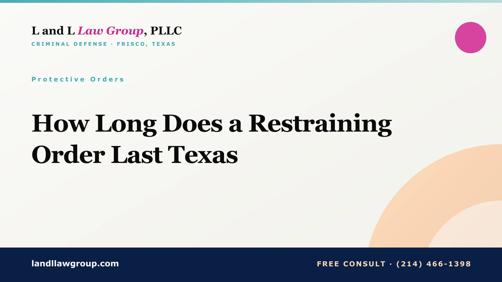 How Long Does a Restraining Order Last Texas