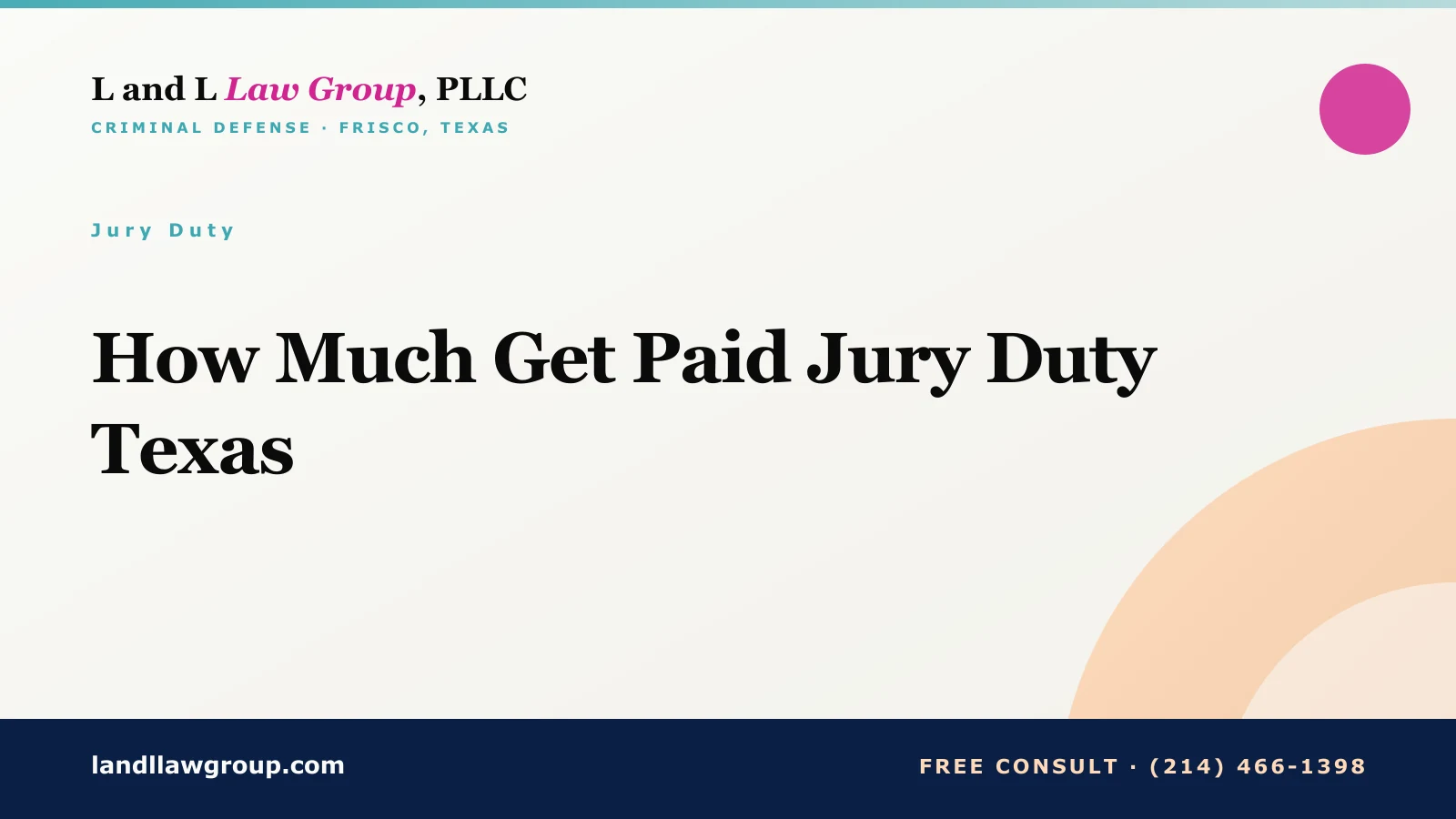 How Much Get Paid Jury Duty Texas