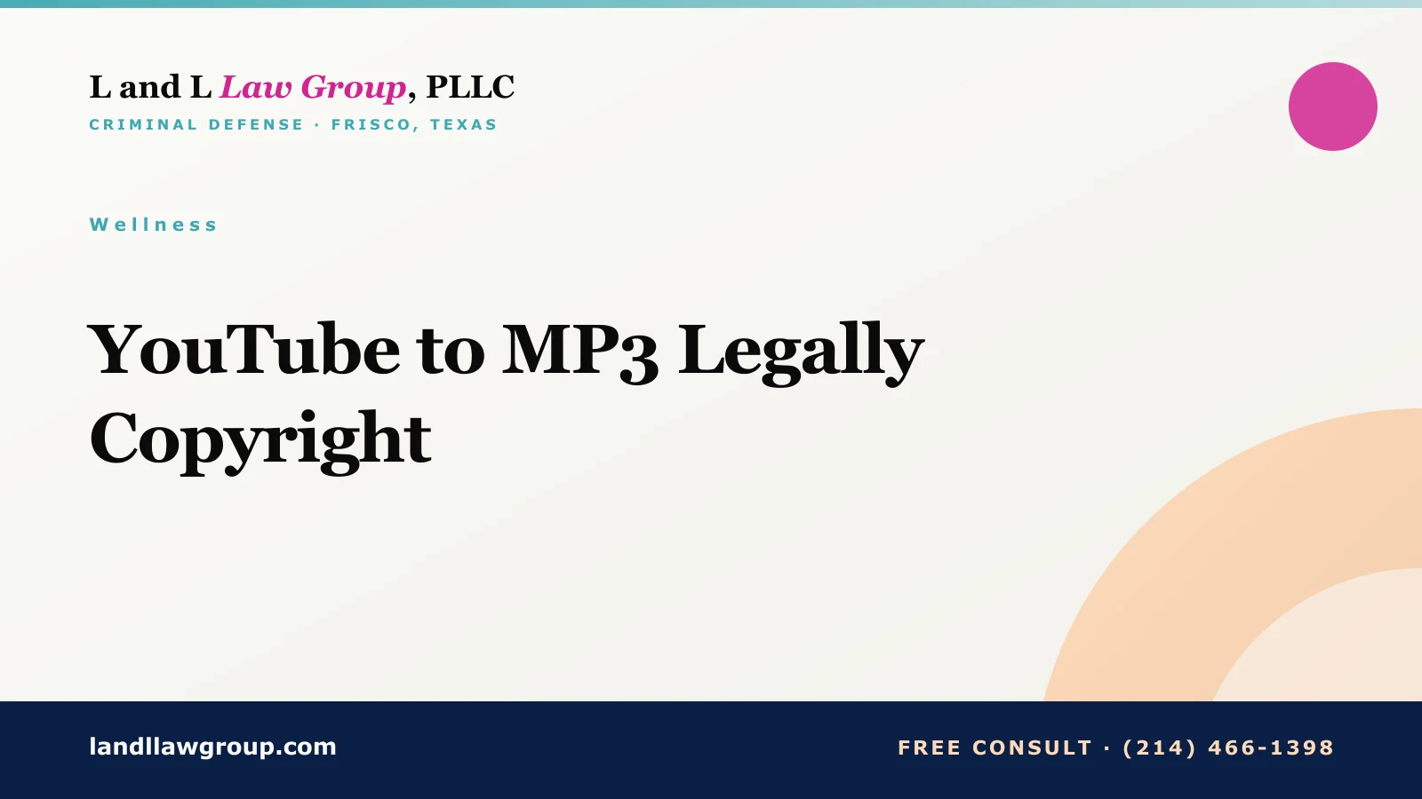 YouTube to MP3 Legally Copyright