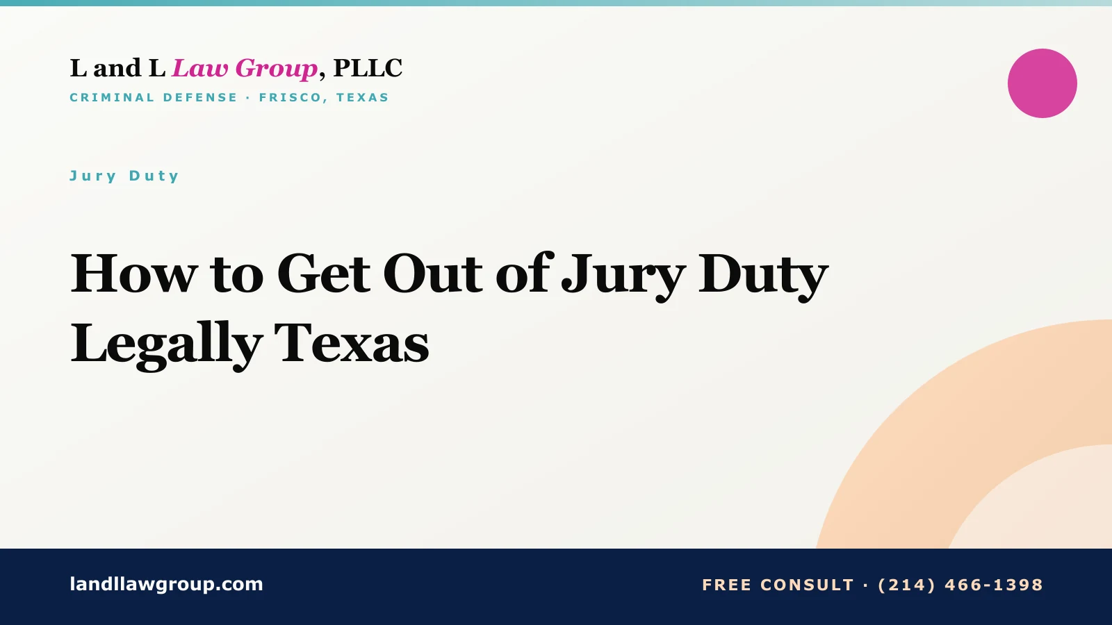 How to Get Out of Jury Duty Legally Texas