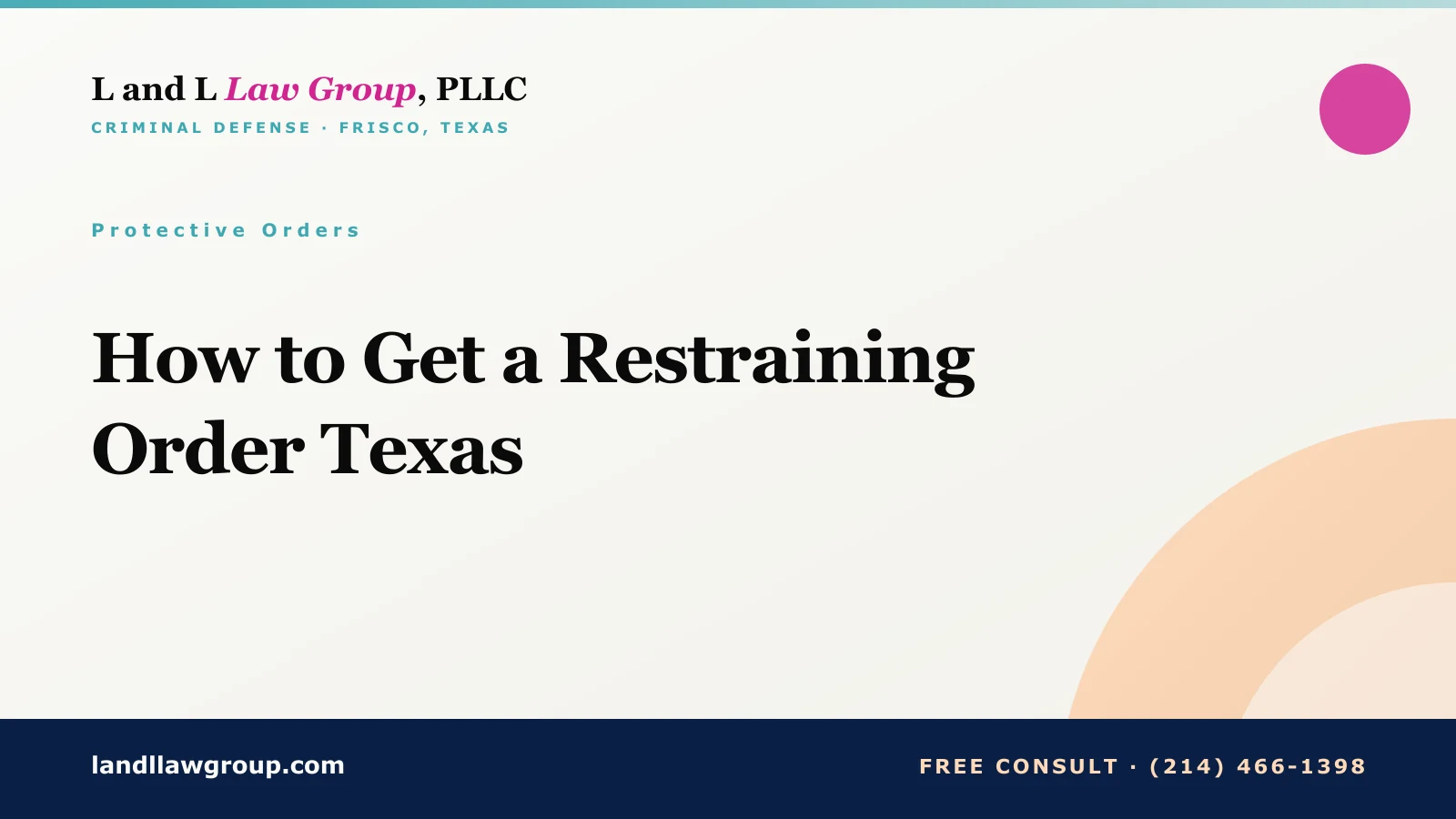 How to Get a Restraining Order Texas
