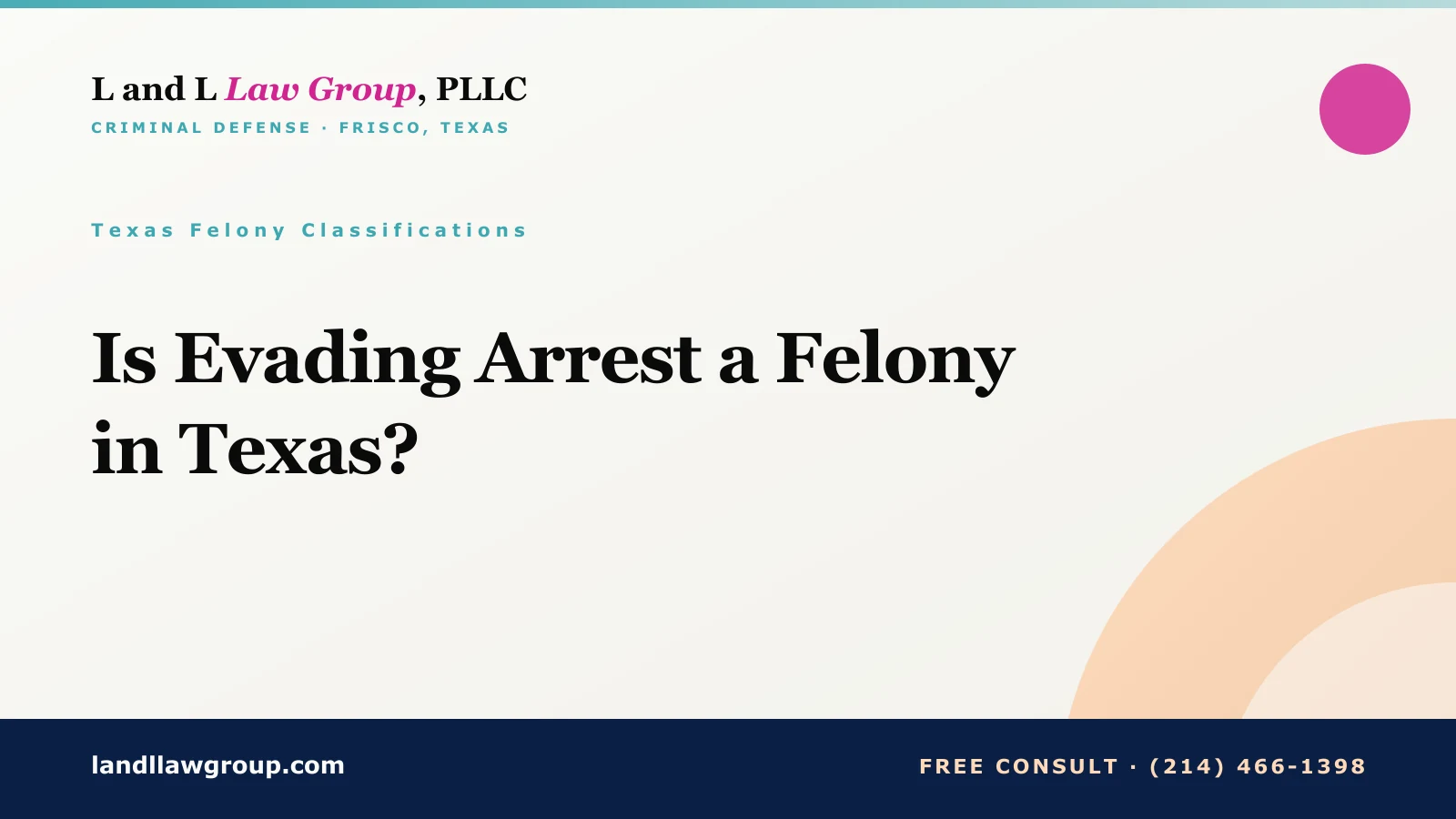 Is Evading Arrest a Felony in Texas?