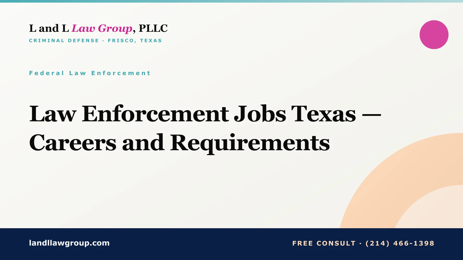 Law Enforcement Jobs Texas — Careers and Requirements