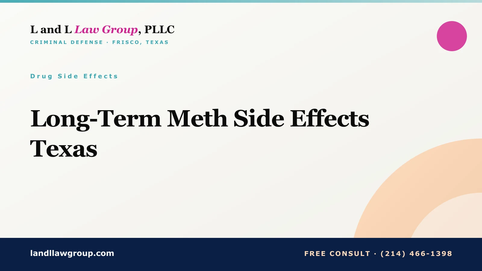Long-Term Meth Side Effects Texas