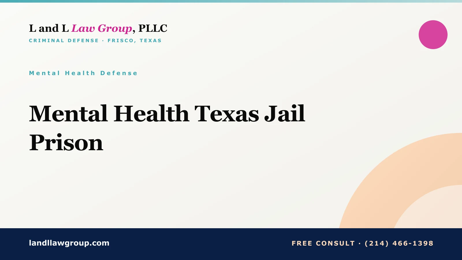 Mental Health Texas Jail Prison