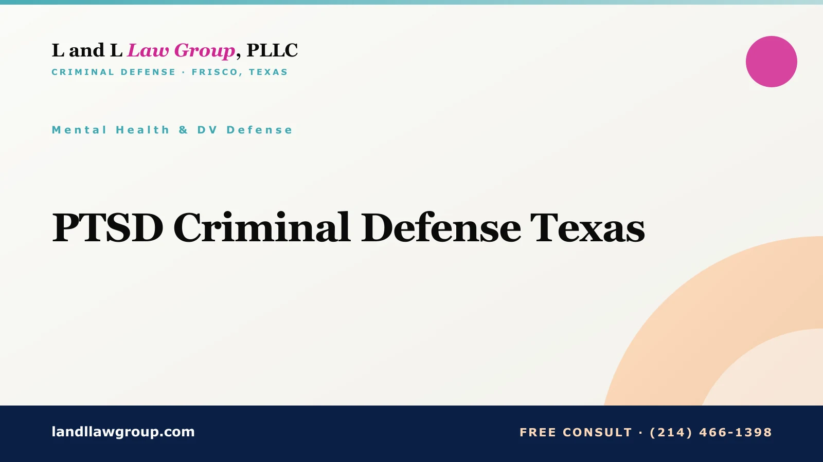 PTSD Criminal Defense Texas