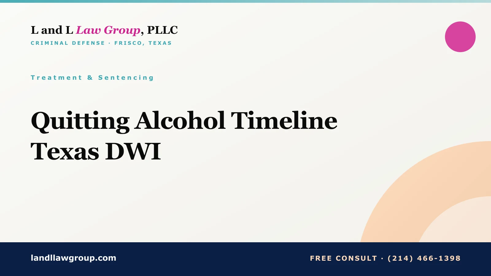 Quitting Alcohol Timeline Texas DWI