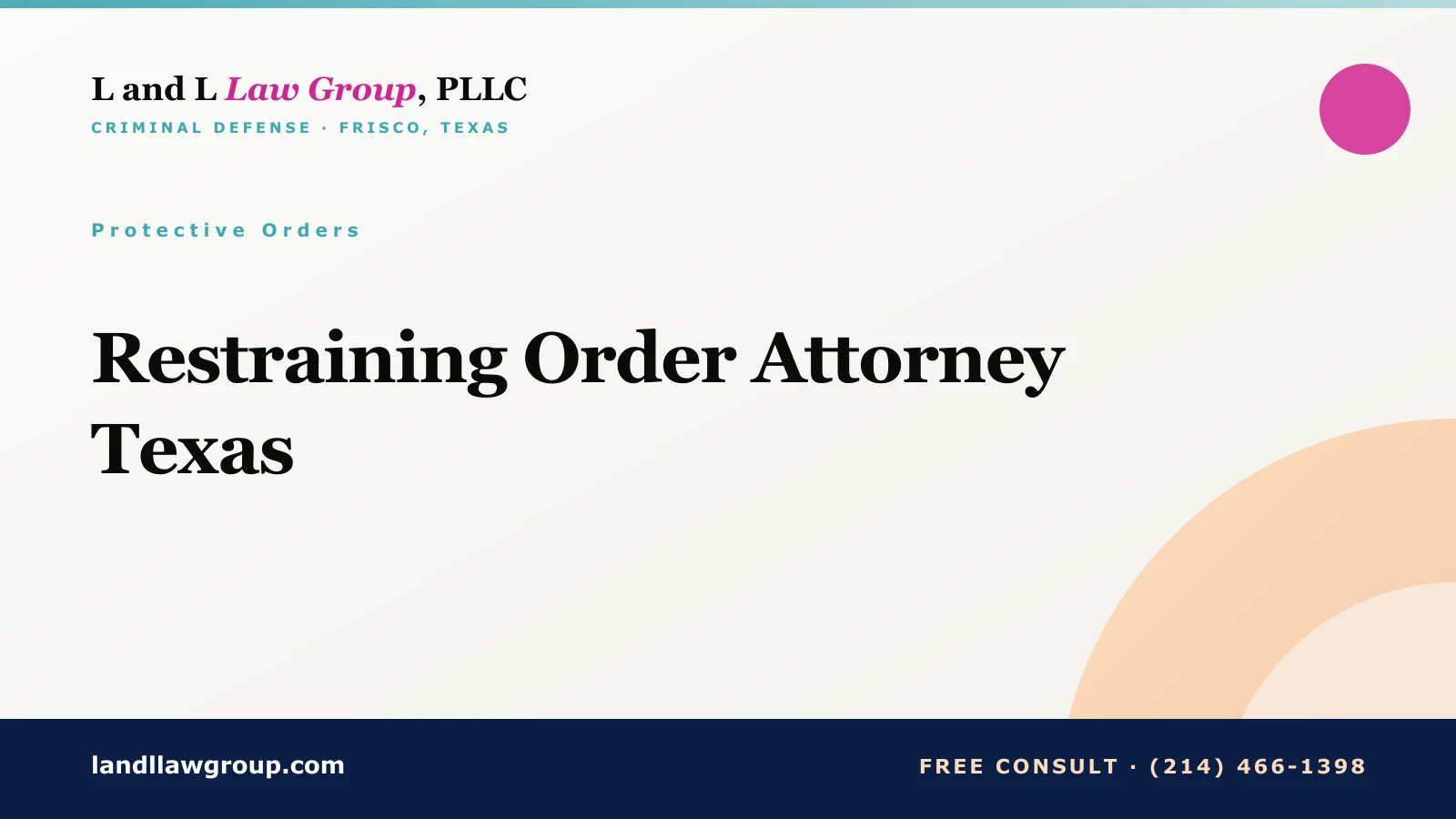 Restraining Order Attorney Texas