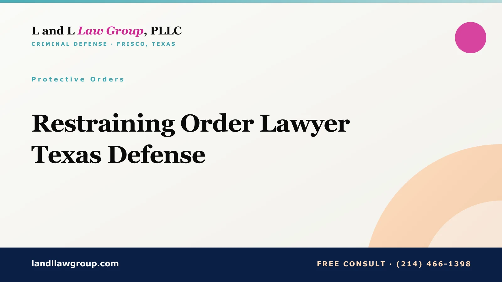 Restraining Order Lawyer Texas Defense