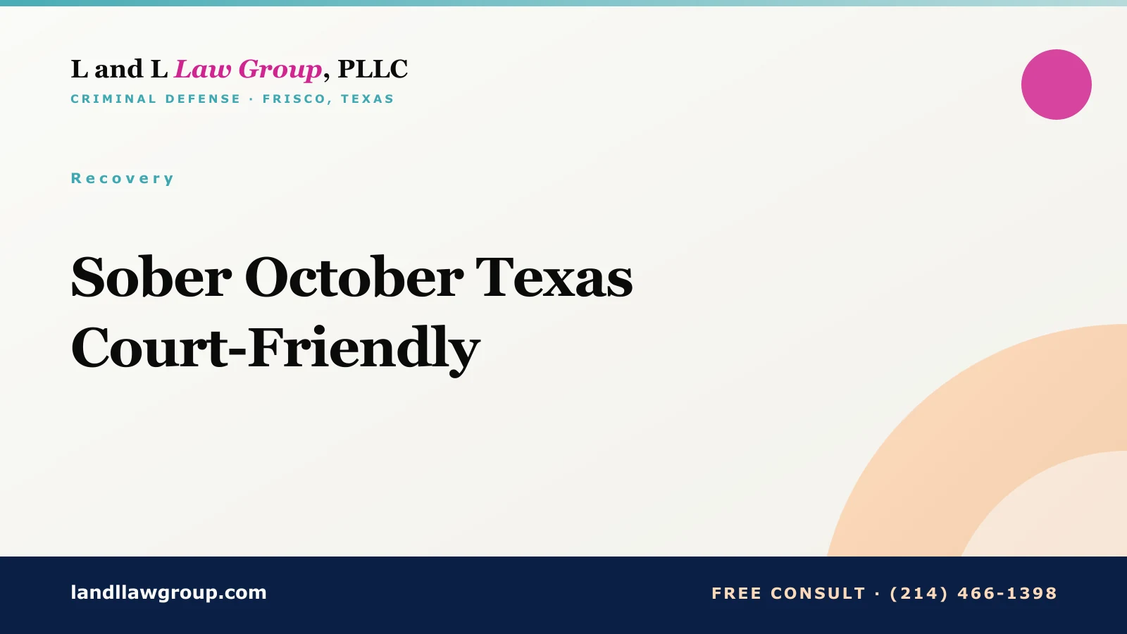 Sober October Texas Court-Friendly