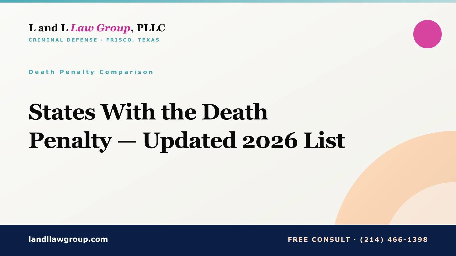 States With the Death Penalty — Updated 2026 List