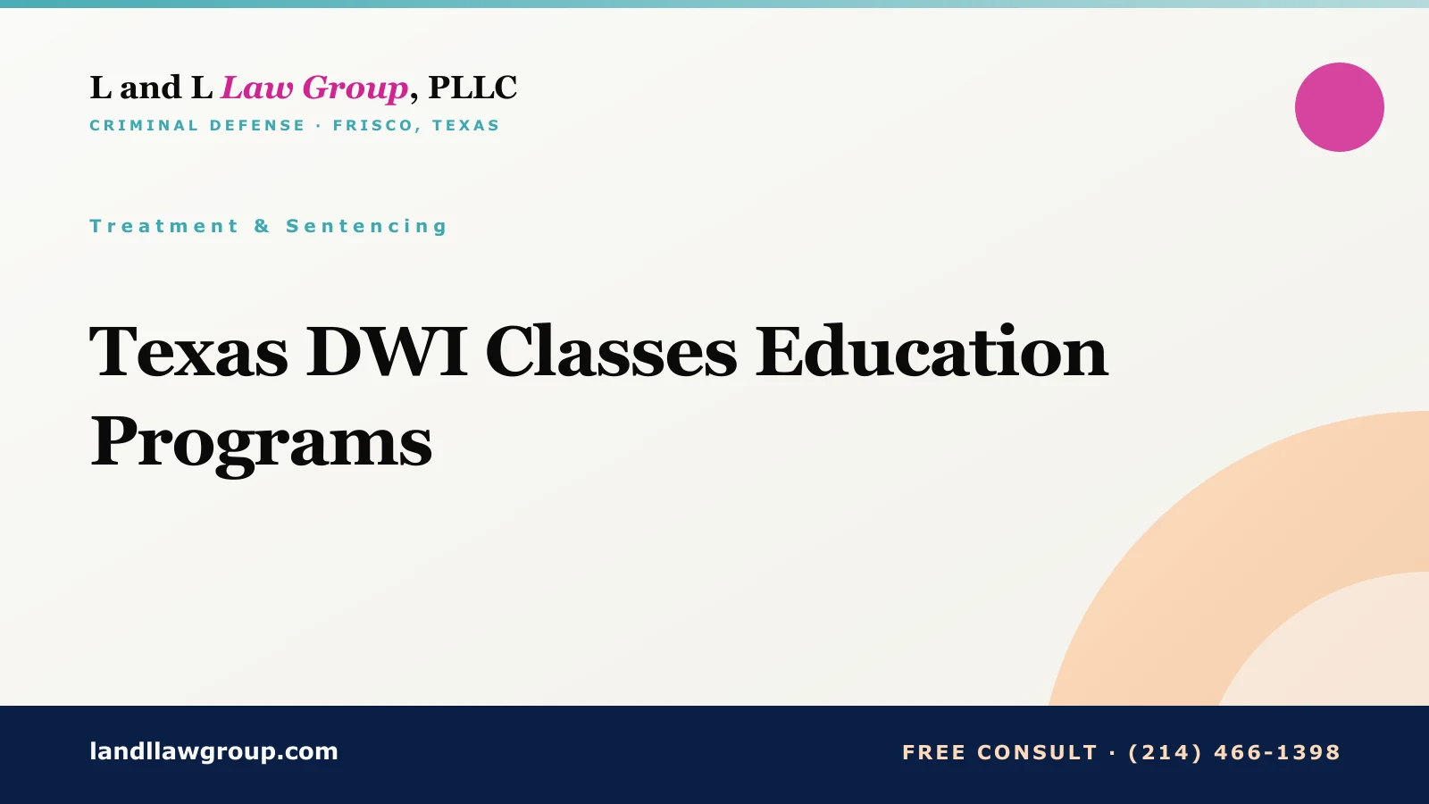 Texas DWI Classes Education Programs
