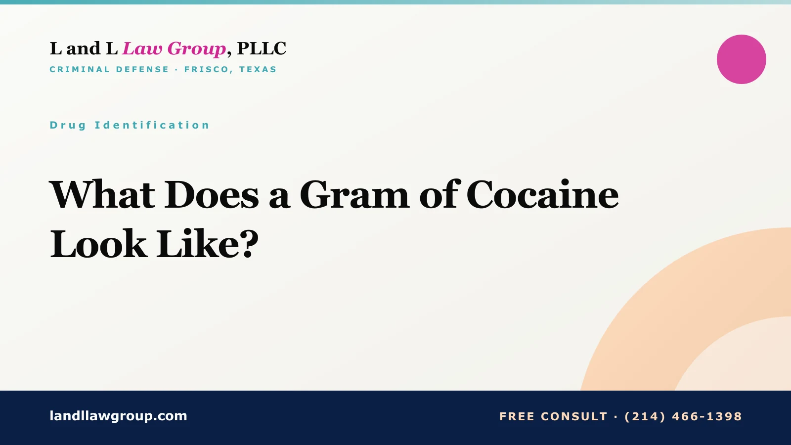 What Does a Gram of Cocaine Look Like?