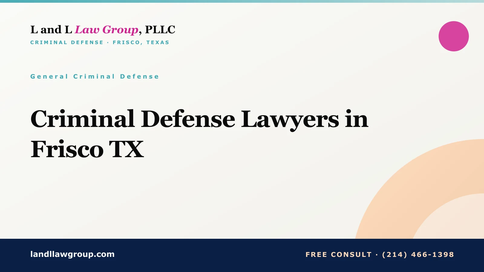 Criminal Defense Lawyers in Frisco TX