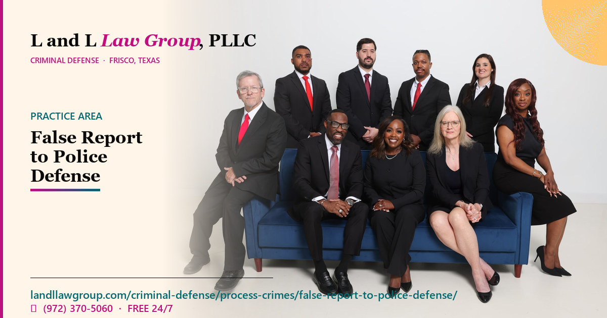 False Police Report Defense § 37.08 | L&L Law Group