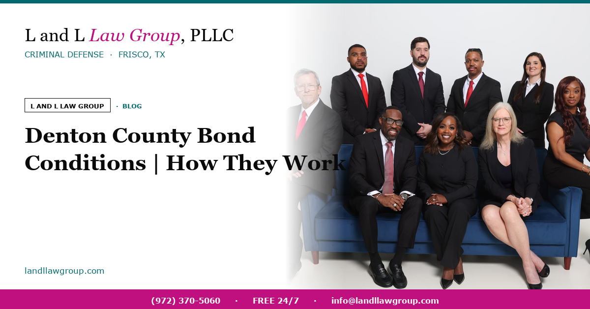 Bond conditions in Denton County: how they are set, monitored, and modified