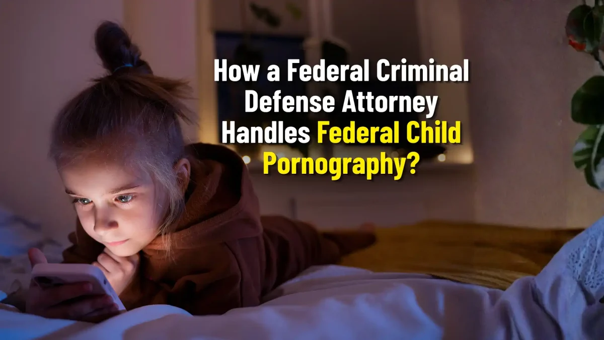 How a Federal Criminal Defense Attorney Handles Federal Child Pornography-optimized