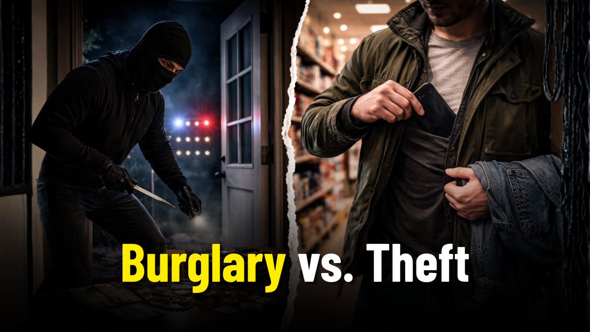 Burglary vs. Theft