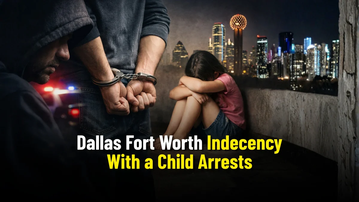 Dallas Fort Worth Indecency With a Child Arrests