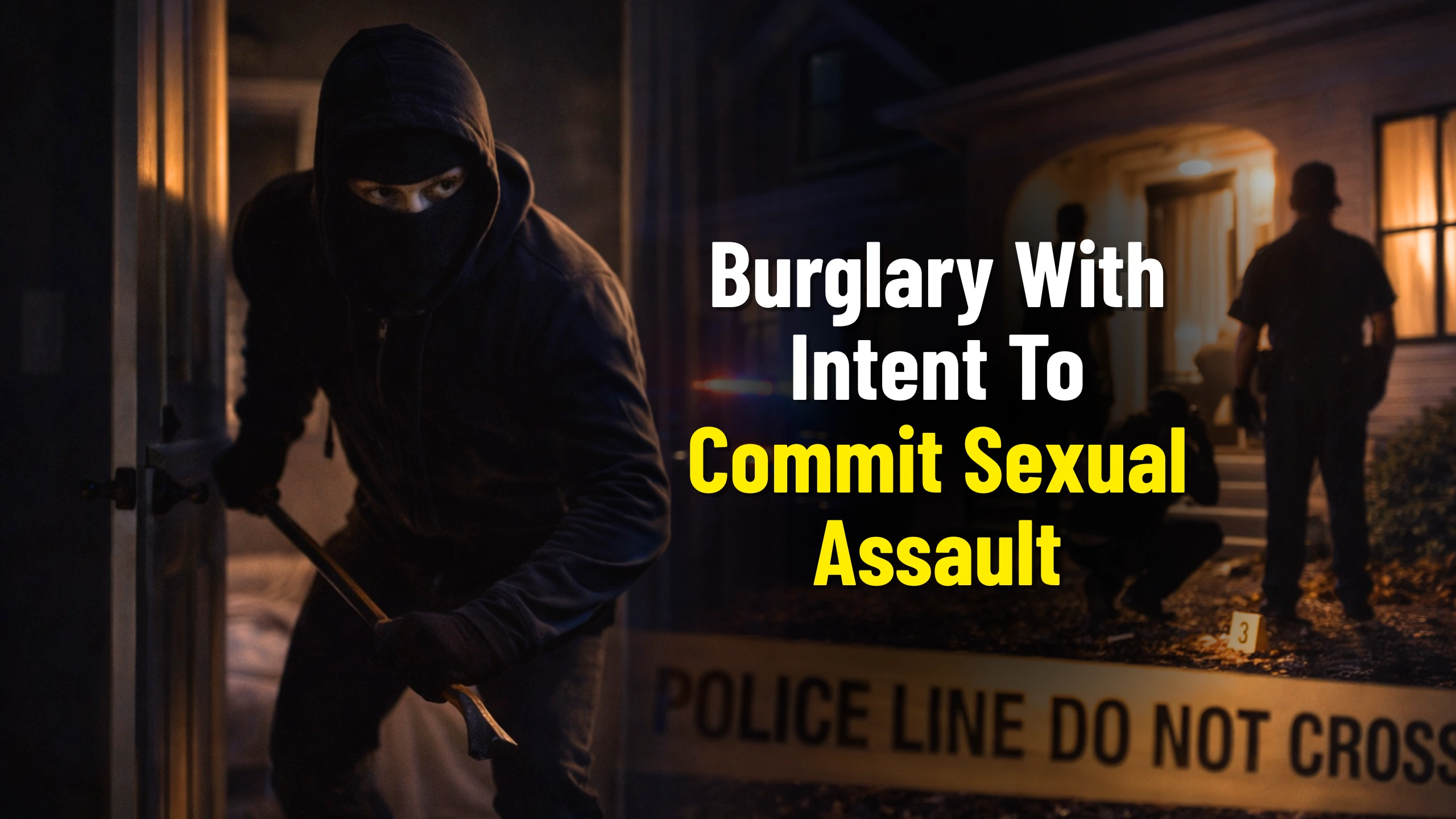 Burglary With Intent To Commit Sexual Assault