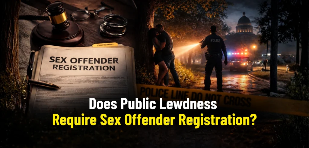 Does Public Lewdness Require Sex Offender Registration