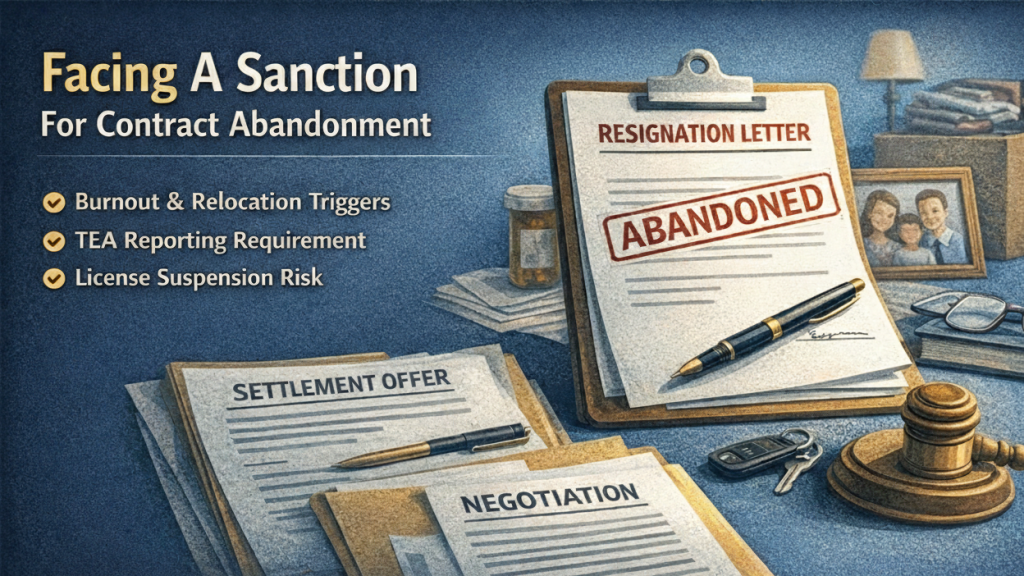 Texas teacher license