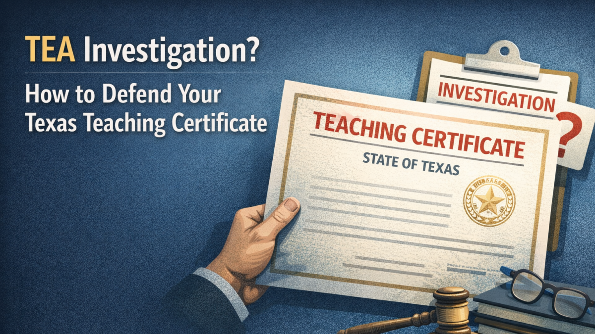 Texas teacher license