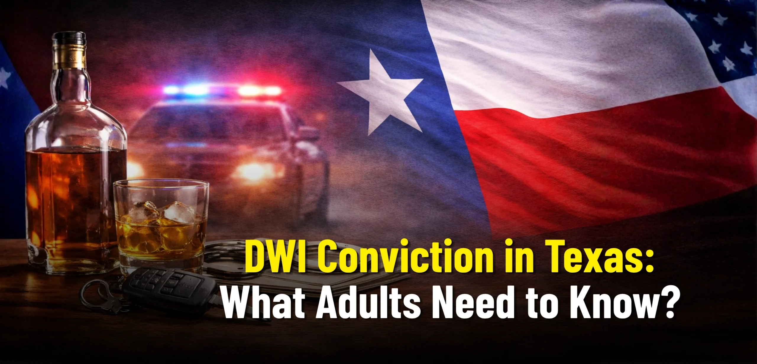 Difference between DWI and DUI Texas