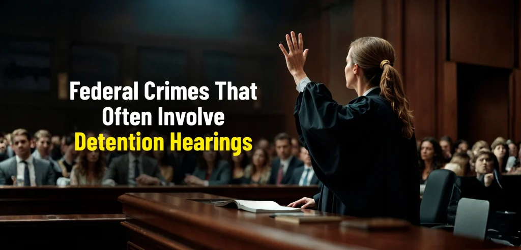 Federal Crimes That Often Involve Detention Hearings