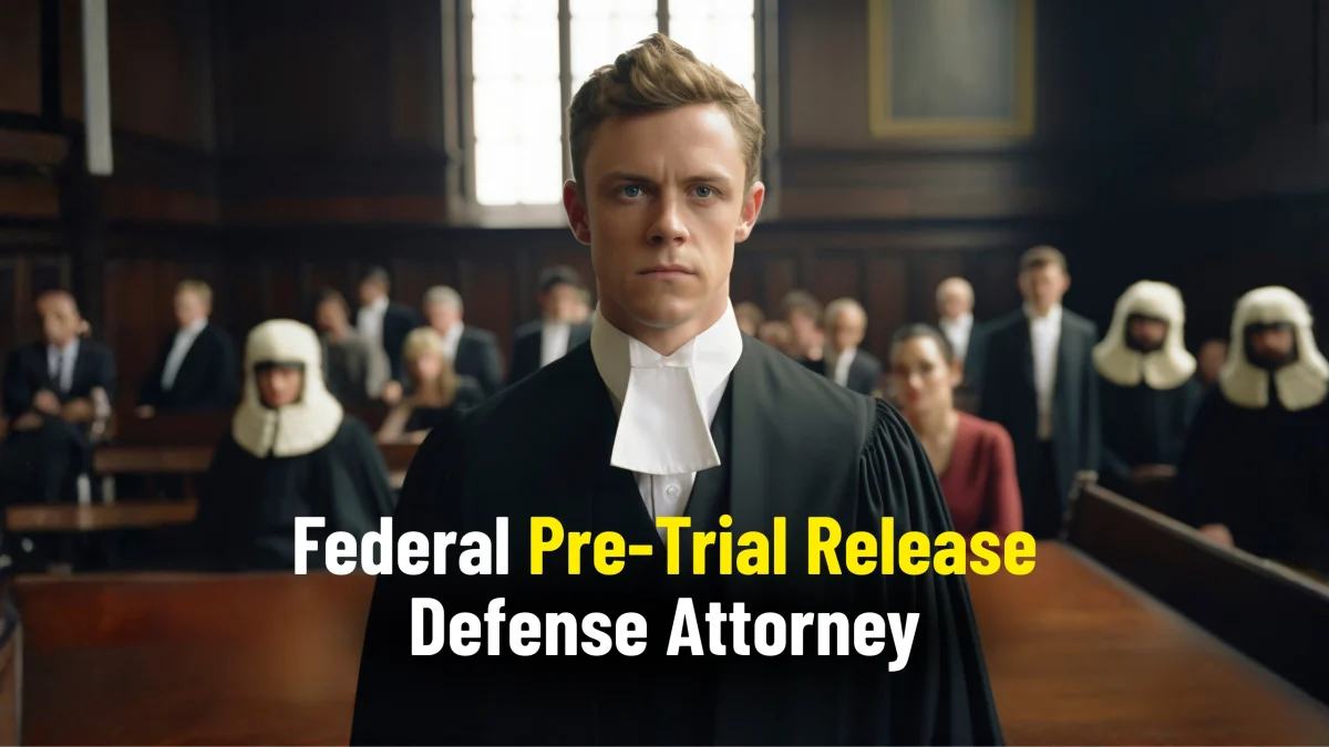 Federal Pre-Trial Release Defense Attorney In Dallas Fort Worth