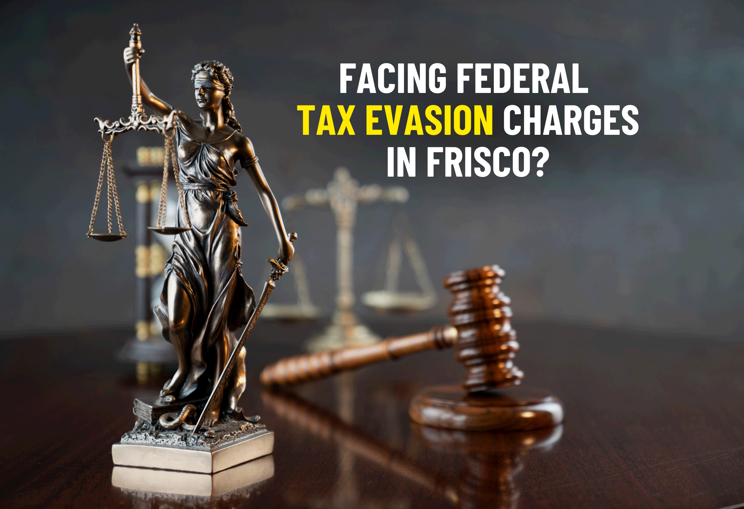 Federal Tax Evasion Charges In Frisco