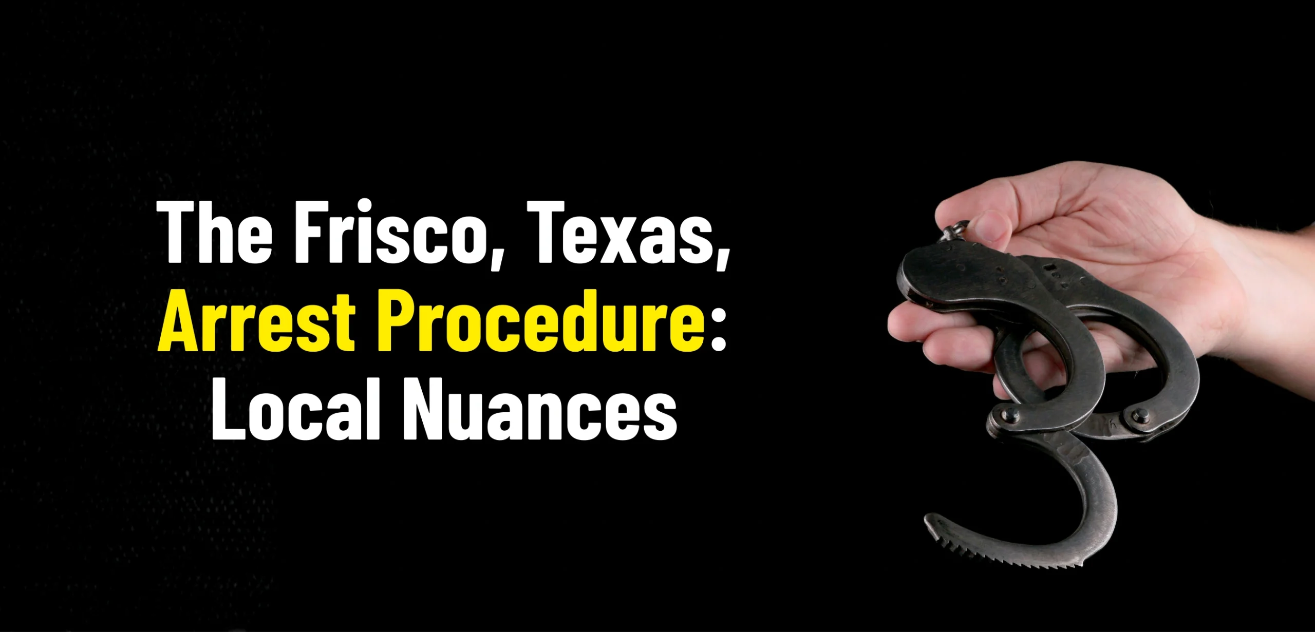 Dallas County jail arrest process