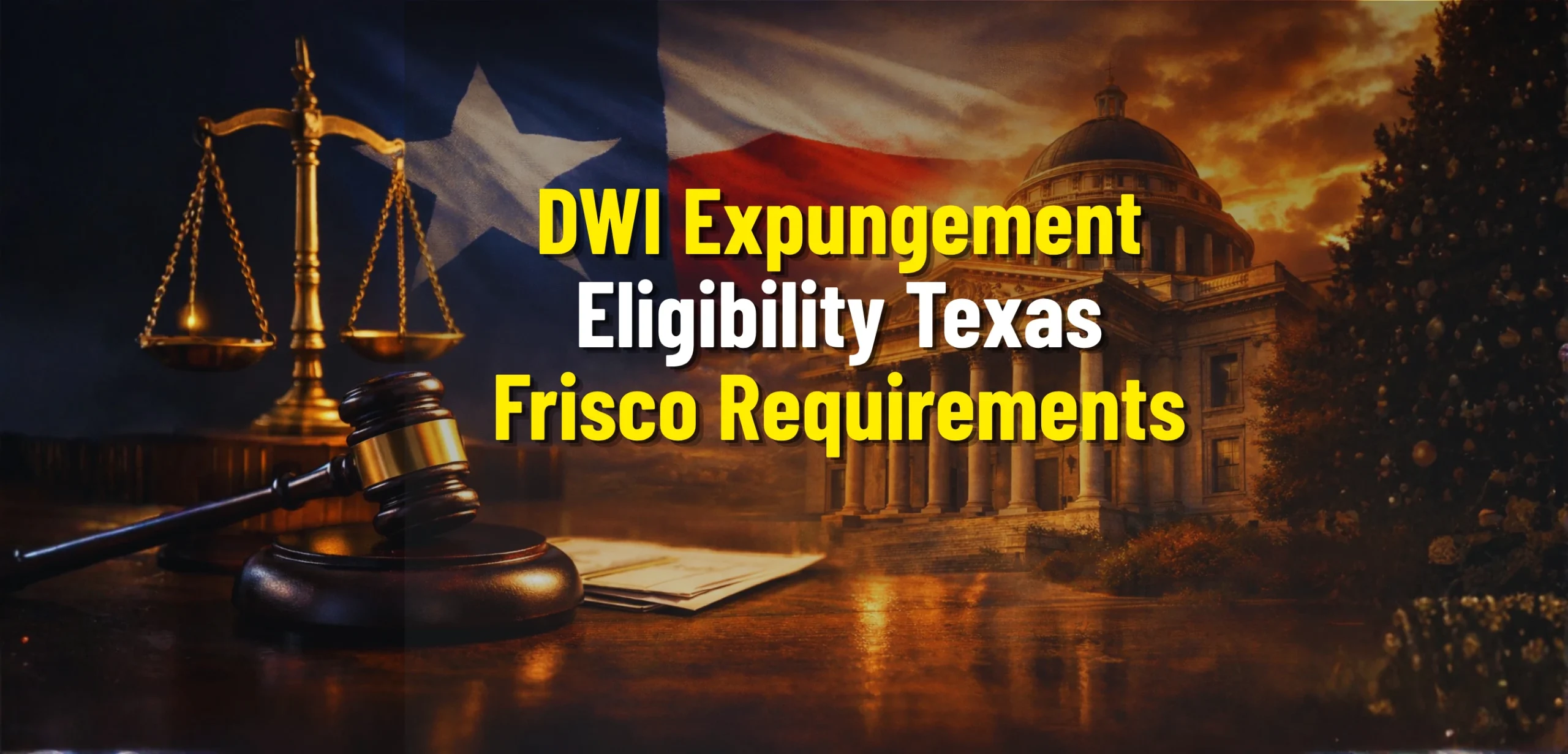 DWI expungement Texas