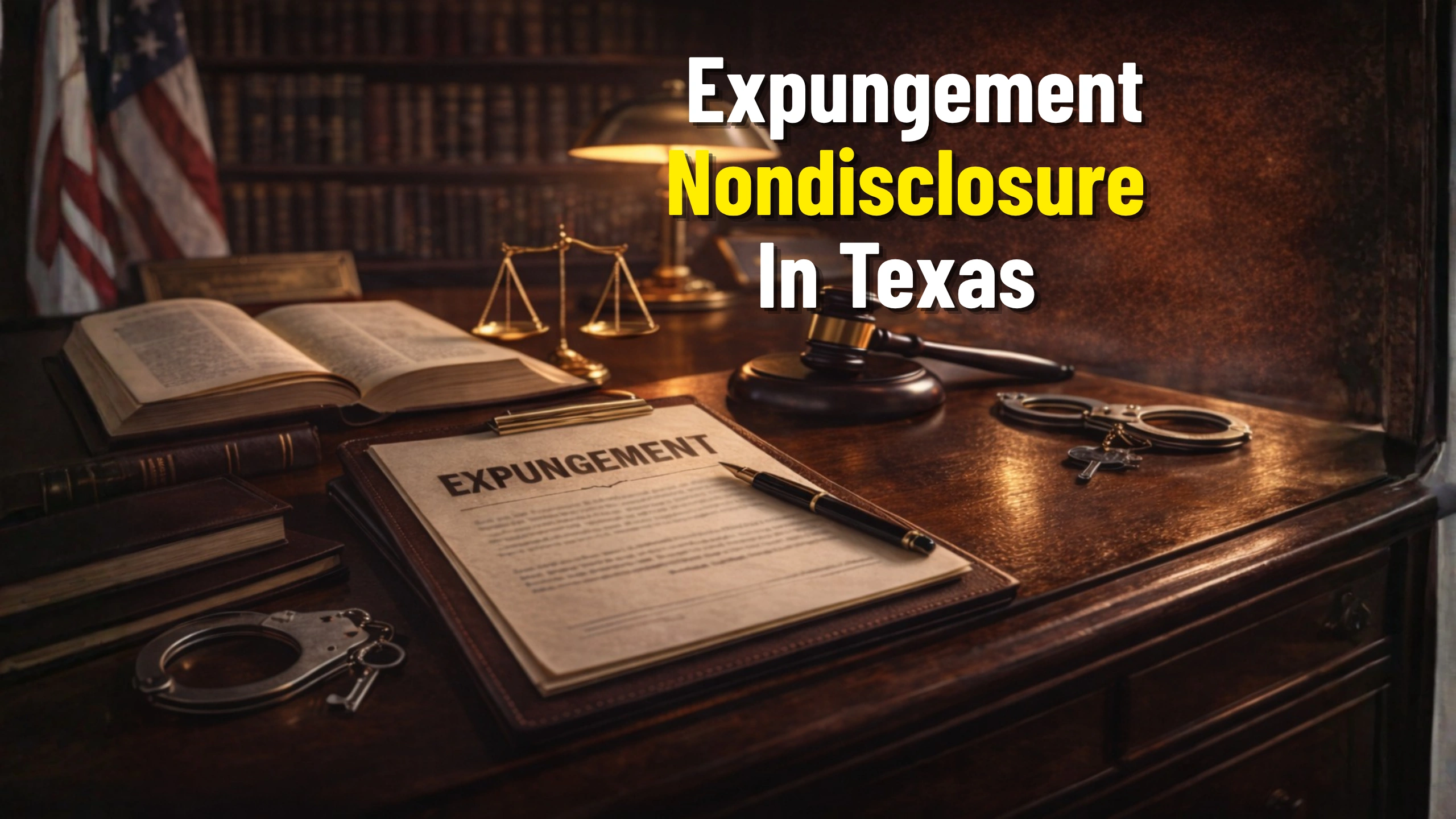 Expungement and nondisclosure in Texas
