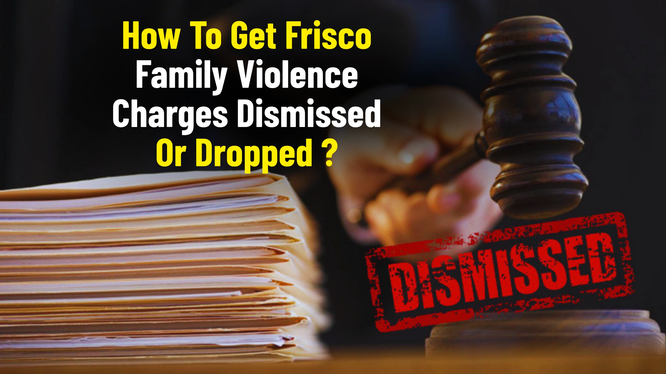 Frisco Family Violence Charges