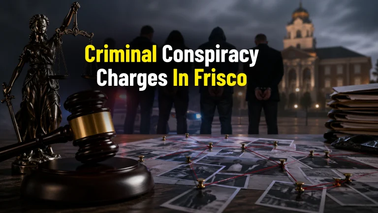Criminal conspiracy charges in Frisco