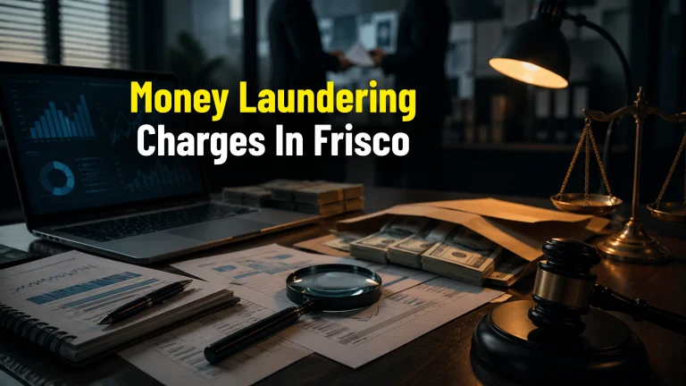 Money laundering charges in Frisco