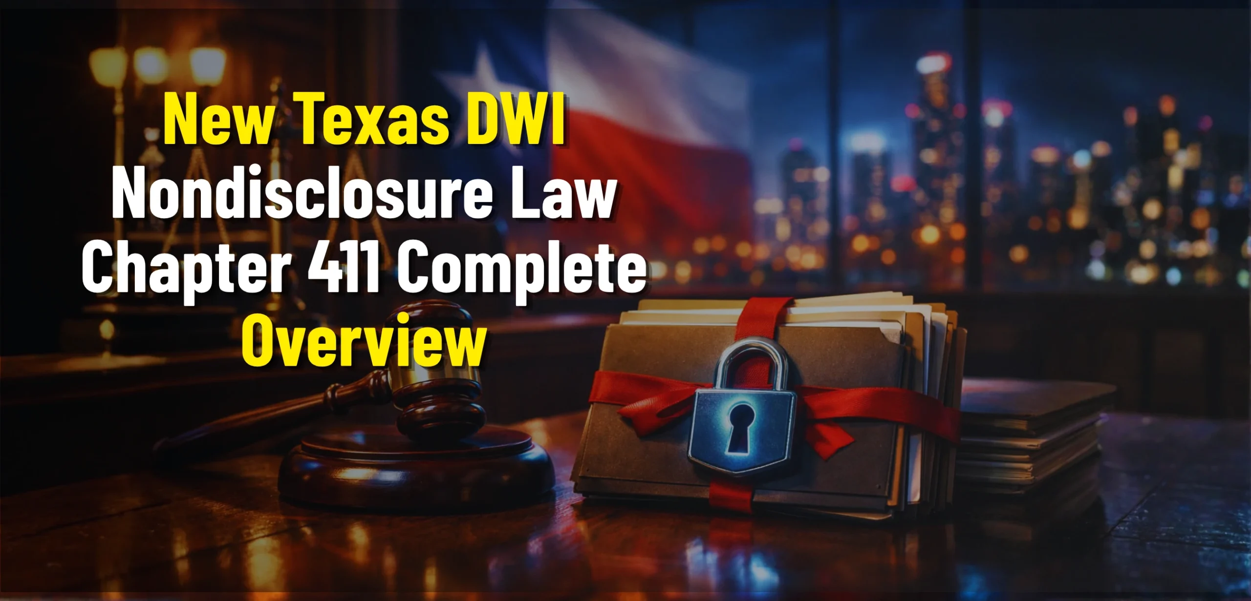 DWI expungement Texas