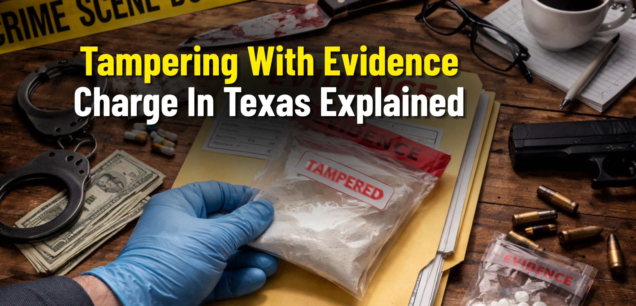Tampering with evidence Texas