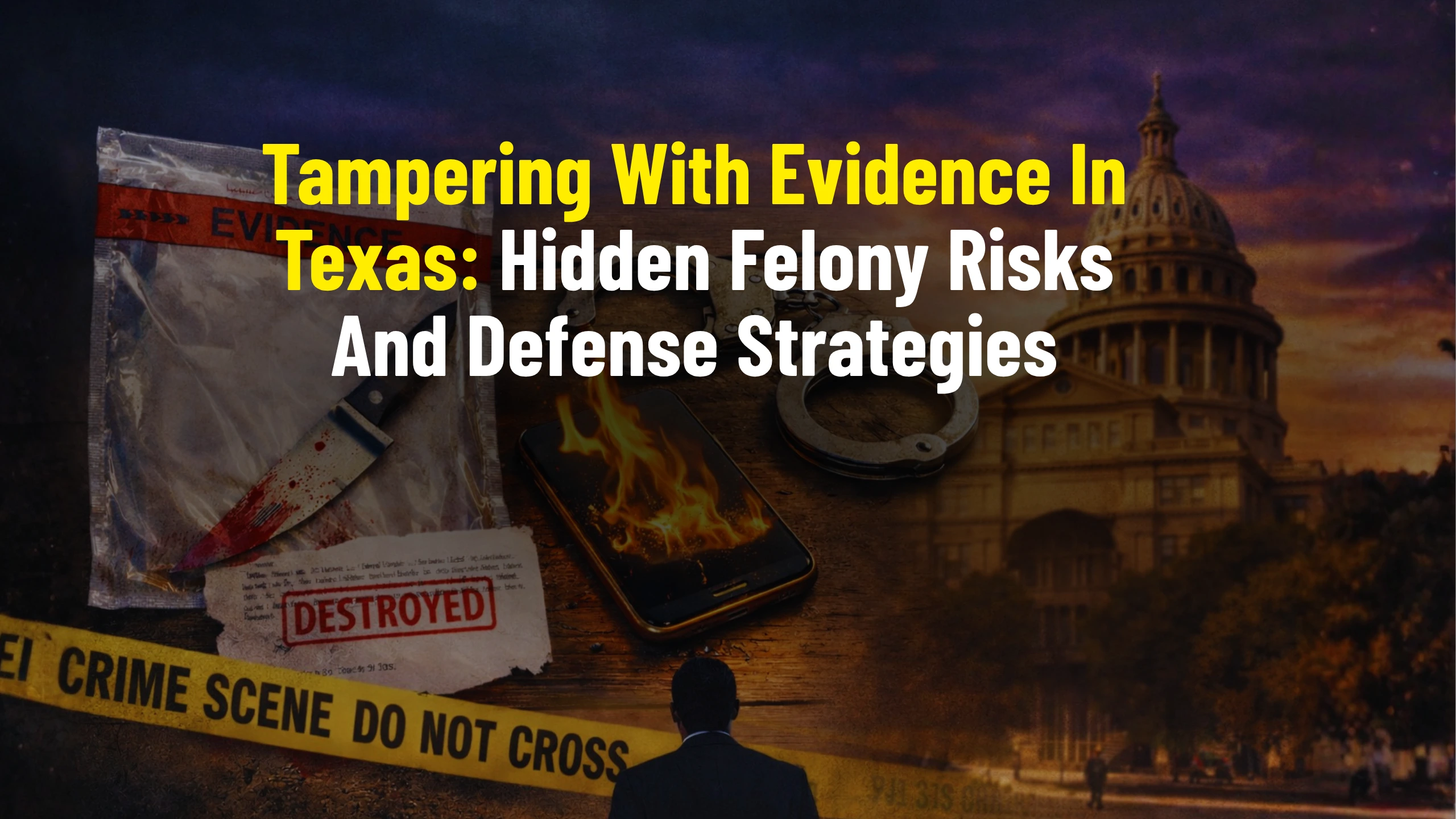 Tampering with evidence Texas