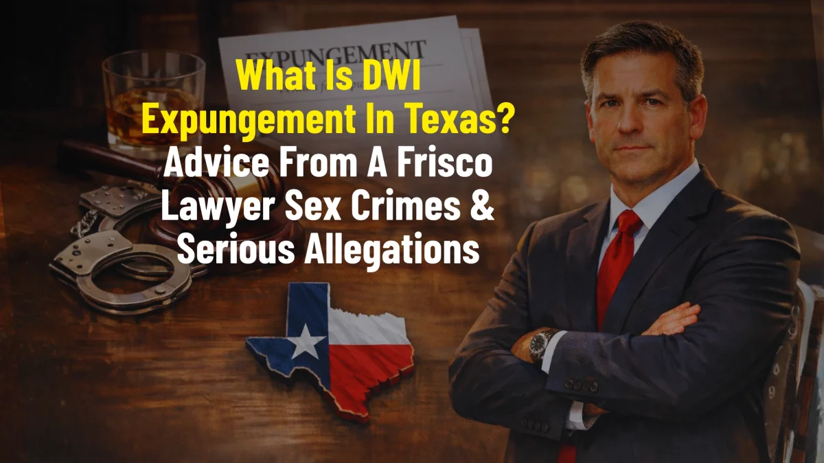 DWI expungement Texas