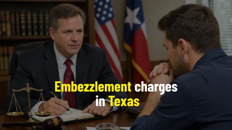 Embezzlement charges in Texas