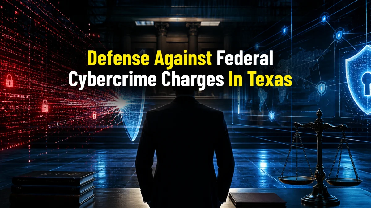 Defense against federal cybercrime charges in Texas